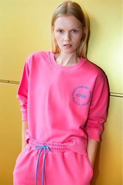 Cras Sweatshirt - Carolcras Sweatshirt, Shocking Pink